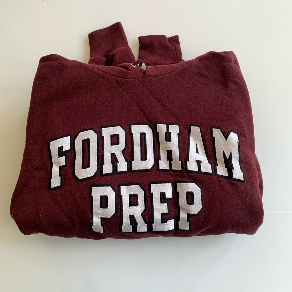 Vintage Burgundy Champion Hoodie